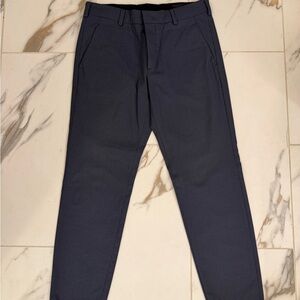 Prada Dark Blue Men's Stretch technical fabric trousers.size 46 US 31